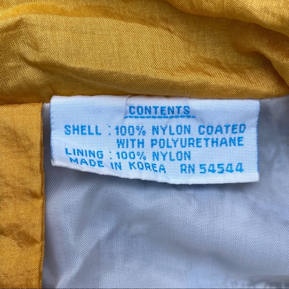 Vintage Lightweight Climate Zone Front Zip Retro Peace Sign Windbreaker Size 18 - Picture 10 of 14